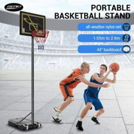 Detailed information about the product 1.55-2.6m Kids Adult Portable Basketball System Hoop Stand