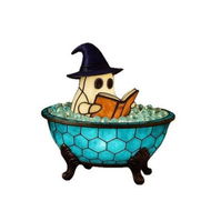 Detailed information about the product 15cm Ghost Bubble Bath Lamp Christmas Decoration Battery Powered Ideal For Halloween Christmas decorations