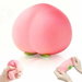 15cm Giant Peach Squishy Stress Relief Toy, Squeezy Peaches Fidget Sensory Ball for Anxiety Management and Party Favors (Pink). Available at Crazy Sales for $12.95