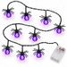 1.5m 10 LED Battery Purple Spider String Lights Halloween Indoor Decoration halloween led lights, spider decoration lights,. Available at Crazy Sales for $29.99
