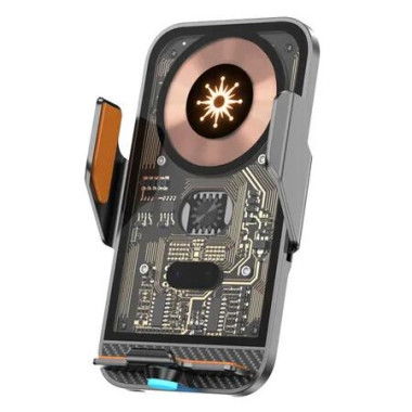 15W Car Charger Auto Car Mount Phone Holder For iPhone 14 13 12 Samsung Xiaomi Infrared Induction Fast Charging Stand