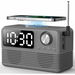 15W Fast Wireless Charger with Bluetooth Speaker and Alarm Clock Radio,4 in1 Wireless Charging Station for Phones with FM Radio for Bedroom, Grey. Available at Crazy Sales for $54.95
