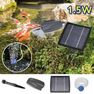 Detailed information about the product 1.5W Solar Powered Air Pump For Pond Oxygenation