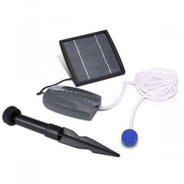 1.5W Solar Powered Super Oxygen Output Air Pump Also Used In Fishing Fish Transportation.