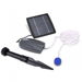 1.5W Solar Powered Super Oxygen Output Air Pump Also Used In Fishing Fish Transportation.. Available at Crazy Sales for $34.96