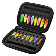 Detailed information about the product 16 PCS Spinner Baits Kit for Bass Trout Salmon, Freshwater Fishing Lures Set