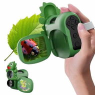 Detailed information about the product 1600X Handheld Microscope 2 IPS Screen Kit Mini Pocket Digital Microscopes STEM Science with Slides Photo Video Portable Scope Gift for Ages 6-12 (Green)