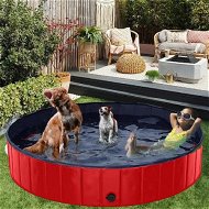 Detailed information about the product 160*30cm PVC Pet Bath Pool Dog Cat Animal Bath Washing Tub Folding Portable Swimming Pool