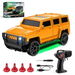 1:64 Scale Off-Road RC Drift Muscle Truck, 4WD Rig 2.4GHz Remote Control Car, Type-C Fast Charge SUV, Multi-Terrain Drift Tires (Orange). Available at Crazy Sales for $29.95