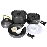 Detailed information about the product 16Pcs Camping Cookware Set Outdoor Hiking Cooking Pot Pan Portable Picnic