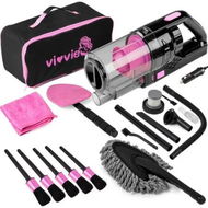 Detailed information about the product 17 Piece Mini Dual Use High Power Handheld Car Vacuum Cleaner Ideal For Car And Home Cleaning Perfect For Quick And Detailed Maintenance