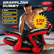 Detailed information about the product 170cm Grappling Dummy MMA Wrestling Jiu Jitsu Boxing Punching Unfilled Karate Kickboxing Practice Bag Kicking Training Mannequin Genki