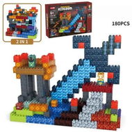 Detailed information about the product 180pcs Creative 3D Building Blocks Suitable For Boys And Girls,Birthday Halloween Christmas Gifts,Attractive Educational Toy Sets