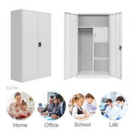 Detailed information about the product 185cm Lockable Metal Officeworks File Cabinet Storage Cupboard Scratch Resistant & Durable.