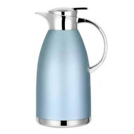 Detailed information about the product 1.8L Thermal Carafe, Insulated Stainless Steel Dispenser for Coffee, Tea, Hot Water, Keep 12 Hours Hot or 24 Hours Cold, Blue