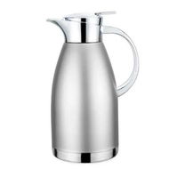 Detailed information about the product 1.8L Thermal Carafe, Insulated Stainless Steel Dispenser for Coffee, Tea, Hot Water, Keep 12 Hours Hot or 24 Hours Cold, Silver