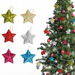 18pcs Christmas Tree Star Glitter Acrylic Pendant Funny Accessories Christmas Pendants Hanging. Available at Crazy Sales for $9.11