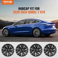 Detailed information about the product 19 Wheel Rim Cover for 2021-2023 Model Y Hubcap with Valve Nozzle Hole