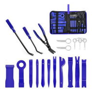 Detailed information about the product 19Pcs Trim Removal Tool Set and Clip Plier Upholstery Remover Nylon Car Panel Removal Set with Portable Storage Bag