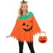 1Pack Halloween Costumes Woman Pumkin Halloween Poncho for Women, Skeleton, One Size, Pumpkin. Available at Crazy Sales for $14.95