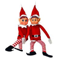 Detailed information about the product 1Pair ELF ON SHELF Spirit Elf Doll Christmas Elf Long Legs Doll Ornament Boys and Girls