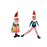 Detailed information about the product 1Pair Rainbow Spirit Elf ON SHELF Doll Christmas Elf Long Legs Doll Ornament Boys and Girls