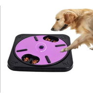 Detailed information about the product 1pc Rotating Dog Scratching Board, Wear-resistant Without Debris, Dog Claw Sharpener, Interactive Dog Slow Feeder Color Purple