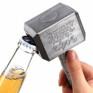 Detailed information about the product 1PC Silver Bottle Opener Hammer Of Thor Shaped Beer Opener Beer Bottle Opener Beer Gifts For Men Him Husband Dad Boyfriend