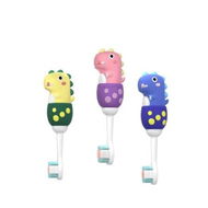 Detailed information about the product 1pc Soft Toddler Brush 0.12mm Bristle Children's Toothbrush 3+ Years Old Christmas Gift COLOR Random Sent