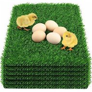 Detailed information about the product 1 Pc Chicken Nesting Box Pads Thick Artificial Grass Mat For Chicken Coop Bedding 30*30 Cm.