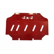 Detailed information about the product 1Pcs Red Bash Plate for Ford Ranger PX123 Ute 2012-2022 3mm Front Engine Intecooler Guard