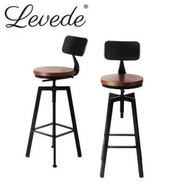 1x Industrial Bar Stools Kitchen