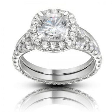 2 Carat Zulastone Moissanite Engagement Ring