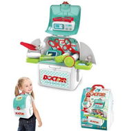 Detailed information about the product 2 In 1 Backpack Doctor Set Medical Toys Educational Toy Hospital Playset For Kids Gifts for Girls Boys 3-7 Years Old