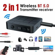 Detailed information about the product 2-in-1 Bluetooth 5.0 Audio Transmitter Receiver 3.5mm Wireless Adapter Stereo Audio Dongle For TV Car And Home Speakers.