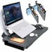 2 In 1 Car Steering Wheel Desk Seat Gap Organiser Foldable Adjustable Height Laptop Tablet Eating Tray Portable Workstation For Vehicle Truck SUV. Available at Crazy Sales for $29.99
