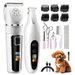 2-in-1 Dog Clippers & Paw Trimmer Kit, Low Noise Cordless Pet Grooming Hair Trimmers for Small Large Dogs Cats. Available at Crazy Sales for $44.99