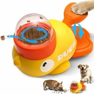 Detailed information about the product 2-in-1 Dog Interactive Slow Feeder Dog Food Puzzle Toy-Durable and Safe Duck-Shaped Design Promotes IQ Training Reduces Bloating Anti-Gulping