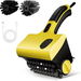 2 in 1 Electric Grill Brush, Rechargeable Barbecue Grill Cleaner with 2 Brush Heads, 360 Degree Rotating Cleaning Brush Grill Accessories. Available at Crazy Sales for $44.95