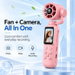 2 In 1 Handheld Fan And Video Camera 16X Zoom Rotating Gimbal 2000mAh Rechargeable Vlogging Camera For Travel Outdoor Recording. Available at Crazy Sales for $34.99