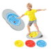 2 in 1 Kids Maze Balance Board, 3 Swappable Labyrinths and 3 Challenge Balls, Non-Slip Rubber Base Wobble Board for Core Training, Ages 3 to 12. Available at Crazy Sales for $39.95
