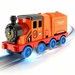 2-in-1 Launch Train Toy with Folding Garage & Launch Track, Catapult Car Playset with 6 Mini Alloy Cars, Blue, Gift for Kids Ages 3+ (Orange). Available at Crazy Sales for $19.99
