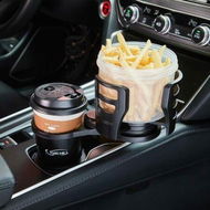 Detailed information about the product 2 In 1 Multifunctional Car Cup Holder Expander Adapter With Adjustable Base Organizer For Snack Bottles Cups Drinks