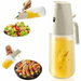 2 in 1 Oil Sprayer & Dispenser, 500ml Kitchen Spray Bottle for Olive Oil Cooking Frying Salad & Barbecue (Beige). Available at Crazy Sales for $9.95