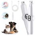 2 in 1 Pet Trimmer & Nail Grinder, Multifunctional Rechargeable Pet Shaver Hair Nail Trimmer with LED Light for Paws Eyes Ears Face Buttocks for Dogs Cats. Available at Crazy Sales for $24.95