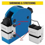 Detailed information about the product 2-in-1 Shrinker & Stretcher Set 2 Steel Jaws Sheet Metal Bender Manual Machine