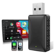 Detailed information about the product 2 in 1 Wireless CarPlay Adapter for Apple iPhone and Android Auto Wireless Adapter Play and Plug Wired to Wireless Carplay