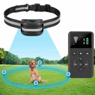 Detailed information about the product 2 in 1 Wireless Dog Fence with Remote Training Electric Pet Containment System Waterproof Rechargeable Collar, Beep Vibration Shock Correction