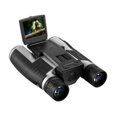 2 inch LCD Display Digital Camera Binoculars 12x32 5MP Video Photo Recorder Digital Camera Telescope for Watching Bird, Football Game