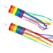2 Pack 100CM Rainbow Wind Vane Striped Flag Outdoor Decorative Windsocks for Garden Lawn and Vibrant Ornaments for Parties and Festive Celebrations. Available at Crazy Sales for $19.99